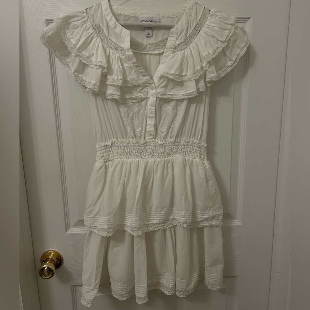 Love Shack Fancy x Target White Dress